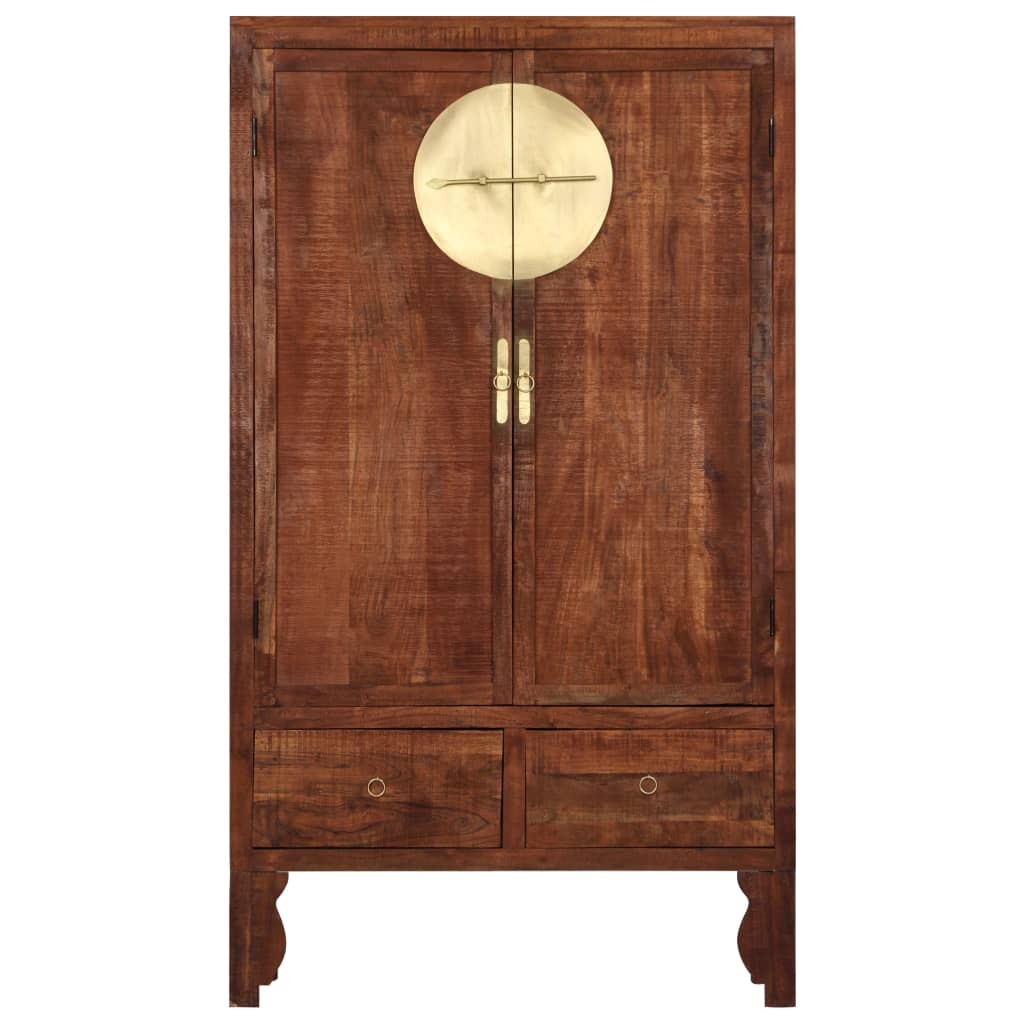Wardrobe 100x50x175 cm Solid Acacia Wood